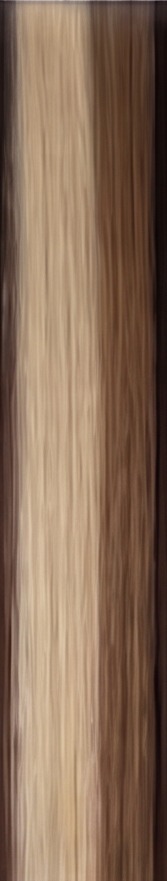 Toffee hair sample
